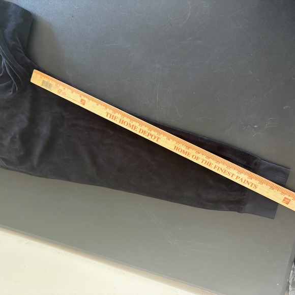 Juicy Couture Velour Jumpsuit Coveralls Womens M Black Juicy Mania Retro Y2K - Picture 11 of 13